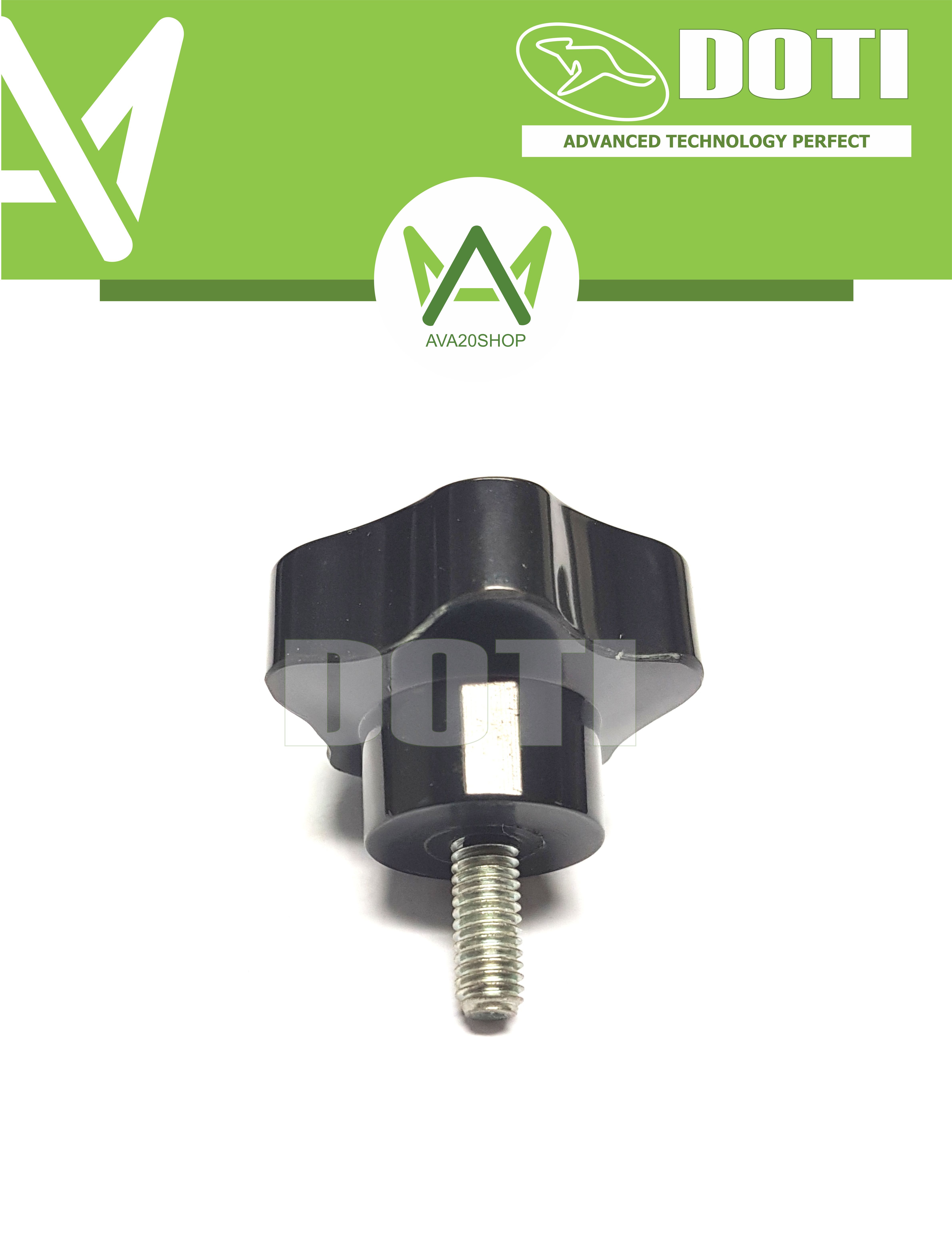 NÚM vặn nhựa DOTI 5 cánh bulon M5-M6-M8-M10