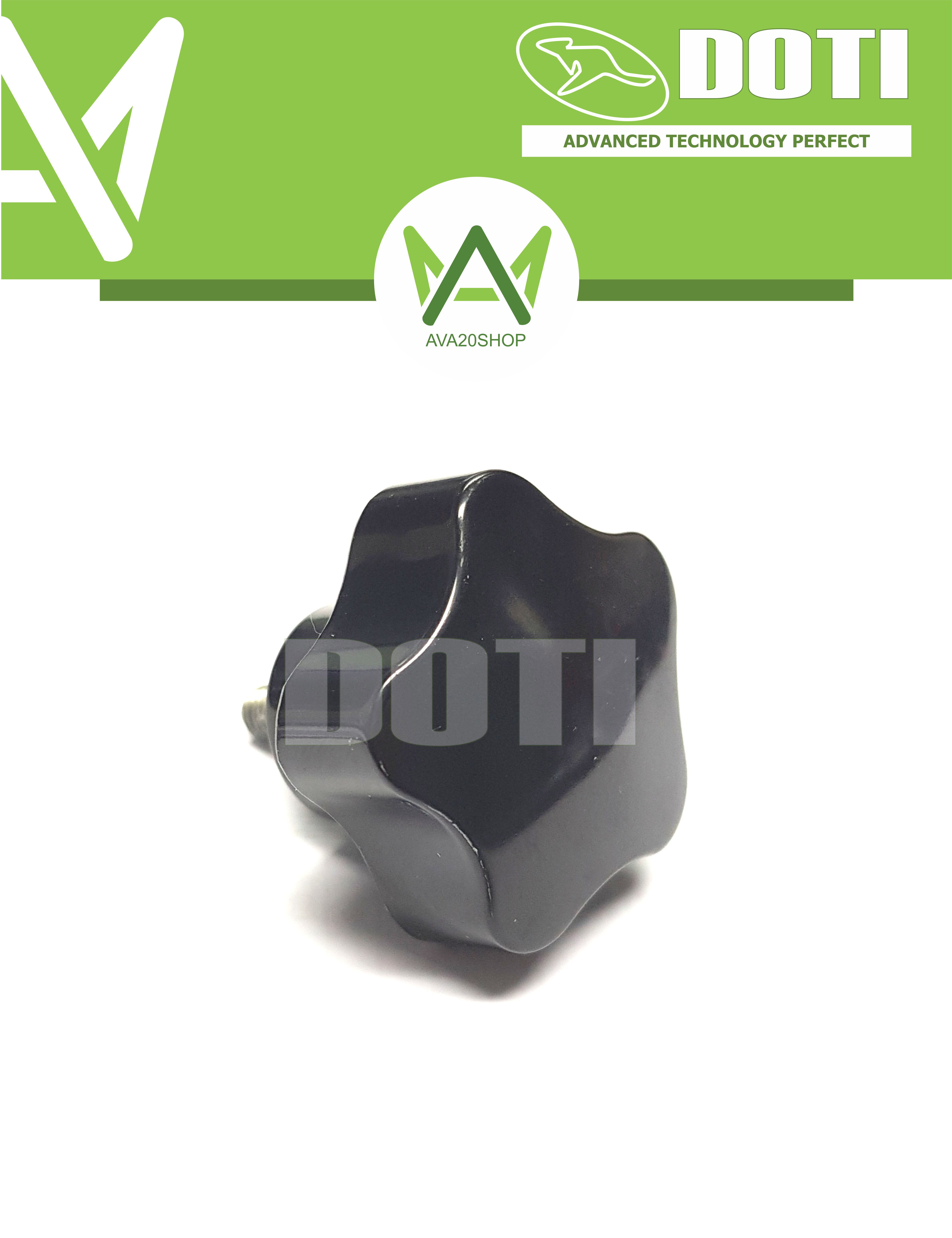 NÚM vặn nhựa DOTI 5 cánh bulon M5-M6-M8-M10